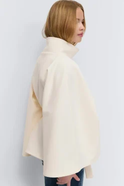 Y belted cape