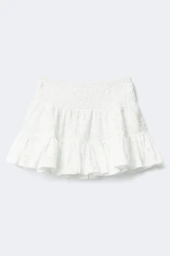 Y broderie anglais skirt