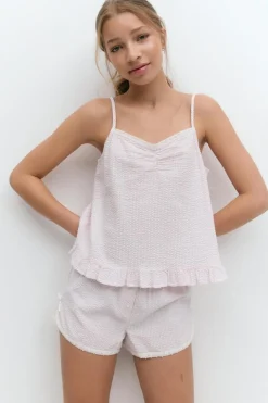 Y cotton shorts