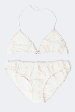 Y flounce bikini set