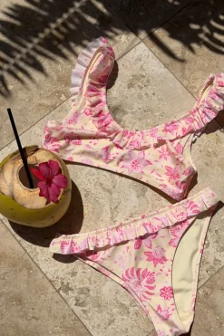 Y grace ruffle bikini set