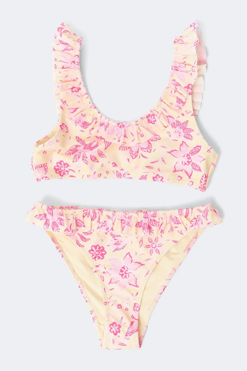 Y grace ruffle bikini set
