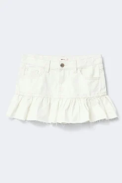 Y jeanova frill denim skirt