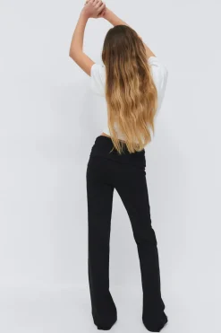Y low waist flare trousers