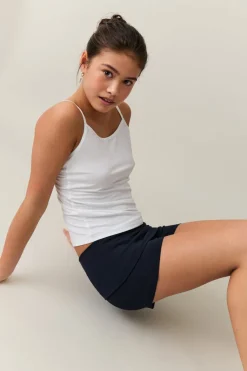 y low waist yoga shorts
