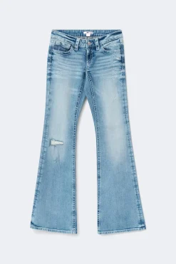 Y one knee destroy jeans