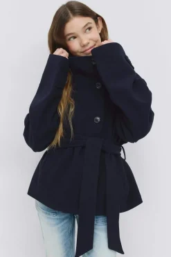 Y short felt jacket