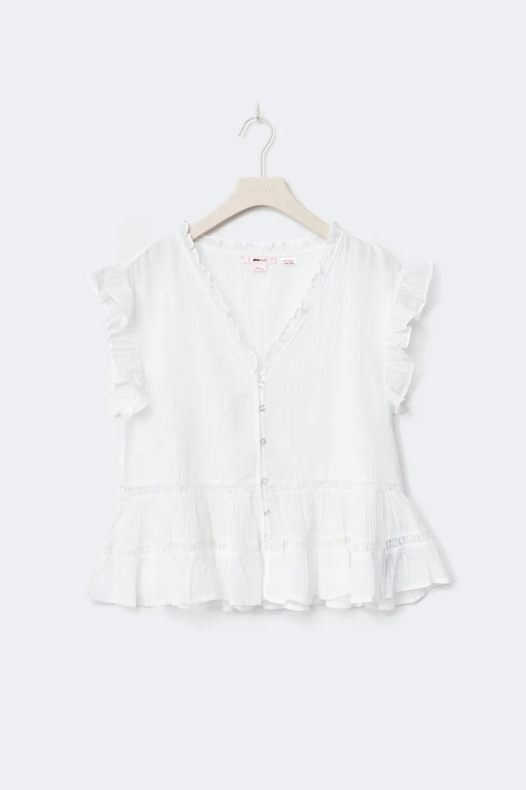 Y short sleeve top