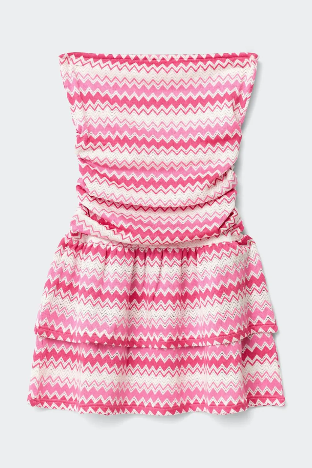 Y stripe bandeau dress