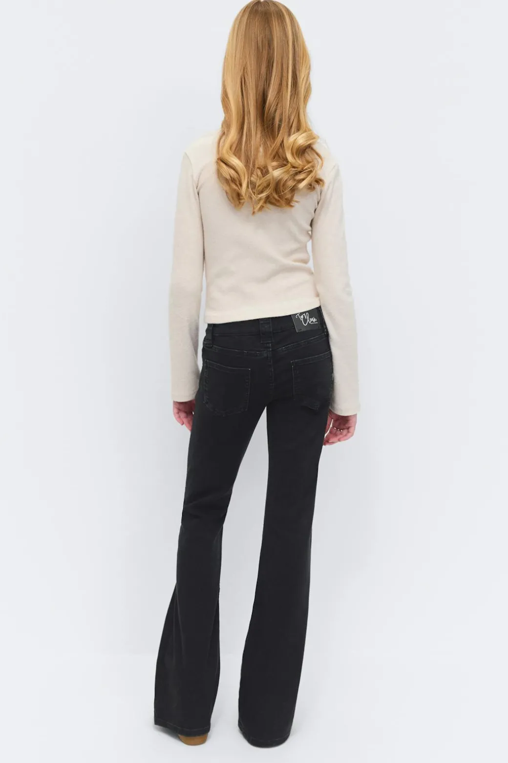 Y too clean flare jeans